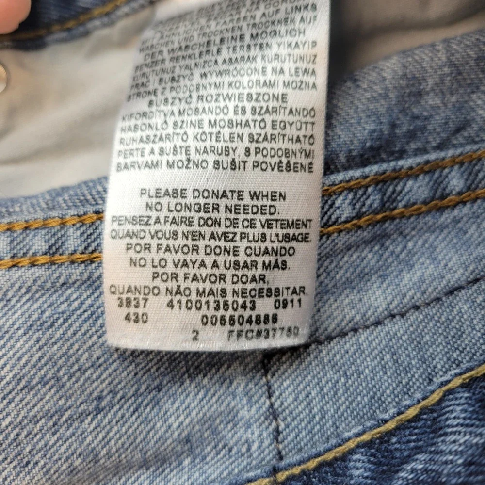 Levi's 550 Jeans Mens 34x32 Blue Relaxed Tapered Leg 100% Cotton Denim